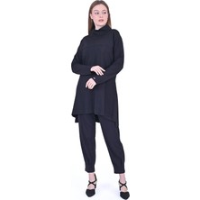 Invee Tunik Pantolon Takım 7022 Siyah