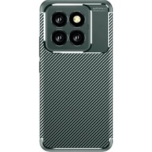 Renklime Newface Xiaomi Mi 14T Pro Kılıf Auto Focus Karbon Kapak - Koyu Yeşil