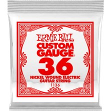 Ernie Ball P01136 036 Gitar Tek Teli Elektro Nikel Sarımlı