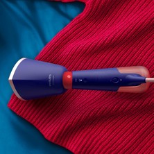 Philips 5000 Serisi El Tipi 22G/DK Sürekli Buhar 1400W Güç Kompakt Seyahat Tipi Ütü Bakteri Giderici Tak ve Çalıştır Metal Buhar Plakası Optimaltemp Ergonomik + Şarjlı Hav%yün Temizleyici