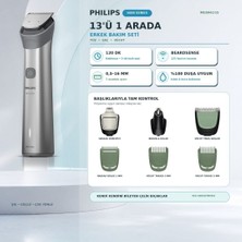 Philips 5000 Serisi 13IN1,ERKEK Bakım Seti,yüz/saç/vücut Tıraş Makinesi,ıslak /kuru KULLANIM,MG5942/15