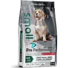 Pro Performance Kuzulu ve Yaban Mersinli Küçük Irk Yetişkin Köpek Maması 2 kg
