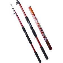 Outdoorun Travel 165CM 50-150GR Kırmızı Teleskopik Kamış