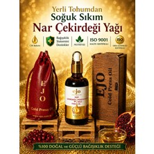Soğuk Sıkım Nar Çekirdeği Yağı 30ML /saf ve Doğal Nar Çekirdeği Yağı