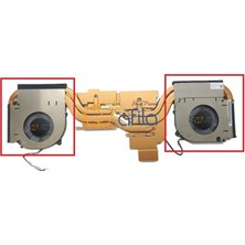 Afila Monster Abra A5 V21.8 Uyumlu Notebook Cpu - Gpu Fanı Takım (Sağ-Sol Set) - V1 - 5V