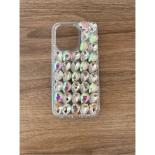 Case Collection Samsug Galaxy S23FE Uyumlu Kristal Taşlı Slikon Kılıf (Handmade)