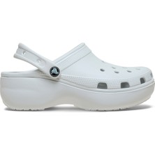 Crocs Kadın Marka Logolu Rahat Günlük Kullanım Gri Terlik 206750-1NK
