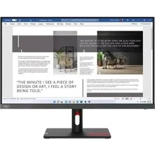 27 Lenovo S27I-30 Thınkvısıon 63DFKAT4TK Fhd 4ms 100HZ Hdmı+Vga Wled Monıtor (3 Yıl Garanti)