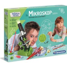 Clementoni 64963 Bilim ve Oyun - Ilk Mikroskop Setim /+8 Yaş