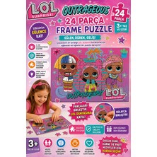 Laço Kids Lol Surprise Outrageous 24 Parça Frame Puzzle LOL7595
