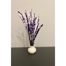 Seraser Home Tekstil Mini Baklava Desen Küçük Vazo Biblo 4.5x4 cm