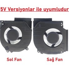 Afila Hp Victus Gaming 16-R1041NT (9J243EA) Notebook Fanı - Ver.2 - 12VOLT (Sağ Fan)