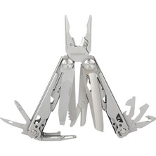 Swiss+Tech Pro Çok Amaçlı Çakı 21 Fonksiyonlu Paslanmaz Çelik Multitool Ömür Boyu Garanti
