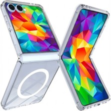 Case Collection Samsung Galaxy Flip 7 Uyumlu Magsafe Özellikli Kılıf Korumalı Slikon Kapak