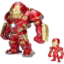 Scntoys Ironman Metal Figür Ironman Diecast Figür Demir Adam Figür 2 Adet Ironman Hulkbuster Ironman Figür