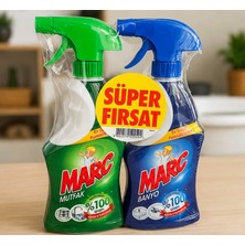 Marc Mutfak + Banyo Temizleyici Sprey Seti 2 x 500 ml (Mutfak & Banyo) Süper Fırsat Paket