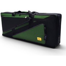 Korg PA5X, Kronos 2, Kronos 3, PA700, PA900, PA1000 Keyboard Orglar Için Uyumlu Taşıma Çantası Haki Üçgen Cep