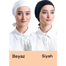 ALDAIYR 2 Adet Düz Dikişsiz Penye Bone