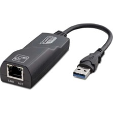 İlkyaz Fashion Ethernet Card Usb3.0 1000MBPS Siyah HDX5265