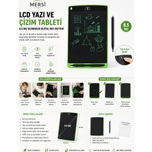 Mersi Shop LCD Yazı ve Çizim Tableti 8.5 Inç – Silinebilir Dijital Not Defteri