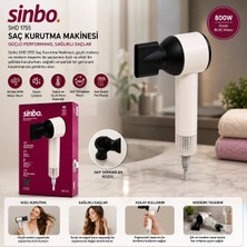 İlkyaz Fashion Sinbo Saç Kurutma Makinesi - Beyaz Renk - Sessiz Çalışma Özelliği