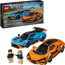 İlkyaz Fashion 77238 LEGO Speed Champ. Lamborghini Revuelto ve Huracán Sto 607 Parça +10 Yaş