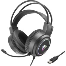 İlkyaz Fashion G884 Gaming Kulaklık USB - Siyah