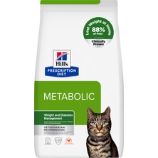 Hill's Prescrıptıon Dıet Metabolic Kedi Maması 3kg/ Evcil Hayvan Göz Mendili Hediyeli