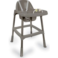 İlkyaz Fashion 7566 Mama Sandalyesi Oyuncaklı - Stone Gri