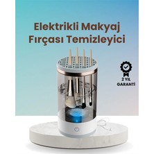 İlkyaz Fashion USB Şarjlı Derin Temizlik Makyaj Fırçası Yıkama Makinesi ILKYZ-KRGRS34