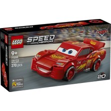 İlkyaz Fashion 77255 LEGO Speed Champions - Disney Şimşek Mcqueen 270 Parça +9 Yaş