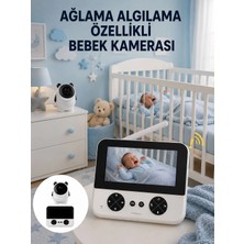 İlkyaz Fashion Gece Görüşlü Güvenli Bebek Monitörü 720P Hd Görüntü Yeni Nesil ILKYZ-KRGRS34