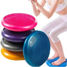 İlkyaz Fashion Denge Diski - Dikenli Masaj Yüzeyli - Pilates ve Koordinasyon Minderi