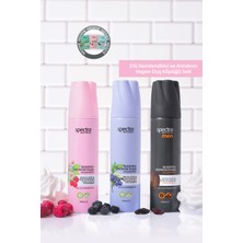 Spectra Care 3'lü Vegan Whipped Duş Köpüğü Seti -Blueberry & Raspberry & MEN- 3 x 250 ML