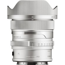 Sigma 20MM F2 Dg Lens Contemporary (L-Mount) / Gümüş Sigma Türkiye Garantili