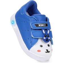 Kiko Kids Bart Cırtlı Işıklı Erkek Bebek Spor Ayakkabı