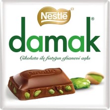 Nestle Damak Antep Fıstıklı Sütlü Çikolata 60 GR * 6 Adet