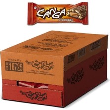 Eti Canga Sütlü Çikolata Kaplı Yer Fıstıklı Karamelli Nuga Bar 45 GR * 16 Adet