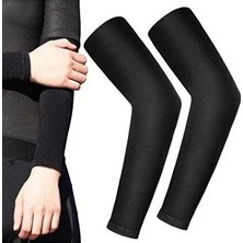 Motocan Uv Korumalı Yazlık Motosiklet ve Outdoor Kolluğu - Güneş Koruyucu Kol Çorabı Siyah