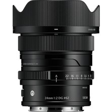 Sigma 24MM F2 Dg Lens Contemporary (L-Mount) Sigma Türkiye Garantili