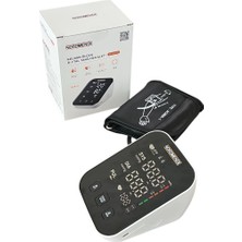 Mudanis Türkçe Konuşan Şarjlı Dijital Tansiyon Aleti | Büyük LCD Ekran, Otomatik Kol Tipi, Hafızalı