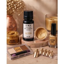 E.M.S Sedef Toz Mika Kozmetik Boyası 10 gr Altın-oje/ruj/peeling/maskara/krem/göz Farı/tırnak/mum Boyası.