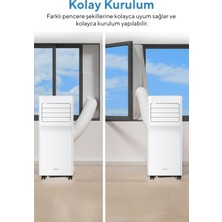 AyrStore Kumtel Juniper Portatif Taşınabilir Klima Kmpac-7