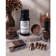 E.M.S Sedef Toz Mika Kozmetik Boyası 10 gr Kahve-oje/tırnak/peeling/maskara/krem/göz Farı/tırnak/mum Boyası.