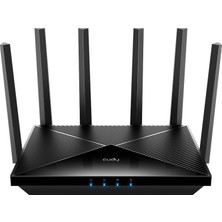 Cudy WR11000 BE11000 Üç Bant Mesh Wi-Fi 7 Router 6 Ghz 4x2.5g Portlu Mlo 320MHZ Qualcomm A53 Işlemci