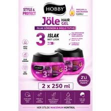 Hobby Islak Jöle 250MLX2 Style&Protect Saçınızı Kökten Uca Koruyan Yeni Formül