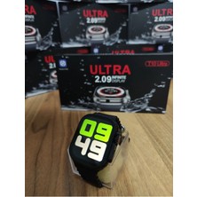 Teknoparkx 49MM Siyah Kasa ve Turuncu Silikon Kordonlu Akıllı Saat - Sesli Görüşme ve Sım Kart Desteği T