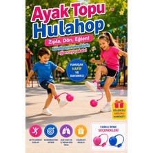Emrah Gültekin Ayak Topu Zıplayan Top 1 Adet Çocuk Denge Koordinasyon Geliştirici Eğlence Oyuncağı