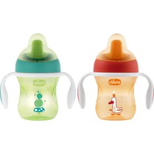 Chicco Yarı Yumuşak Uçlu Alıştırma Bardağı 6 Ay+ Unisex