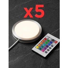 Dornex Filament Dornex 3D LED Kit 001 Rgb Kumandalı (5 Adet)